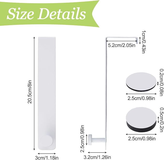 T-Shaped Over the Door Hooks - Image 2