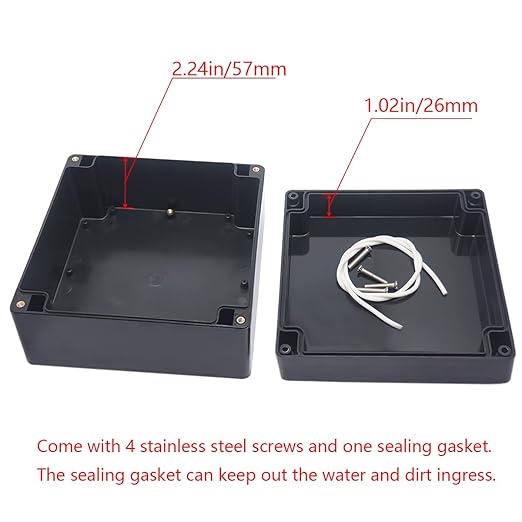 Project Box IP65 Waterproof Junction Box ABS Plastic Electrical Boxes DIY - Image 4