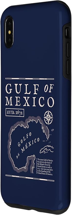 Gulf of Mexico 1672 Historic Map Case - Image 2