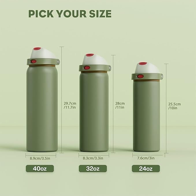 POWCAN 24 oz Insulated Water Bottle - Image 8