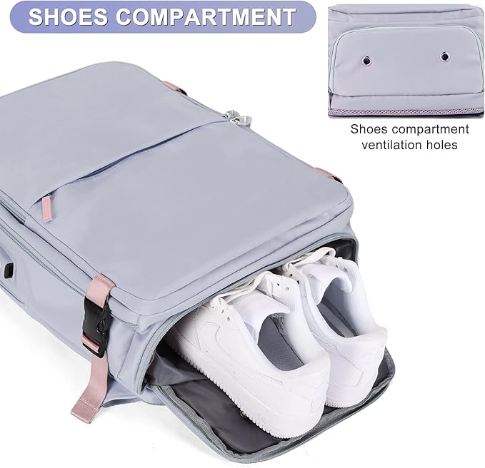 coofay Large Travel Backpack For Women Airline Approved Carry On Backpack - Image 5