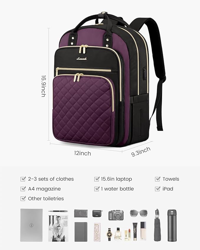 LOVEVOOK Laptop Backpack for Women - Image 3
