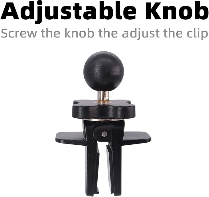 for Garmin Air Vent Mount Holder - 17mm Ball Phone/GPS Vent Mount Base - Image 3