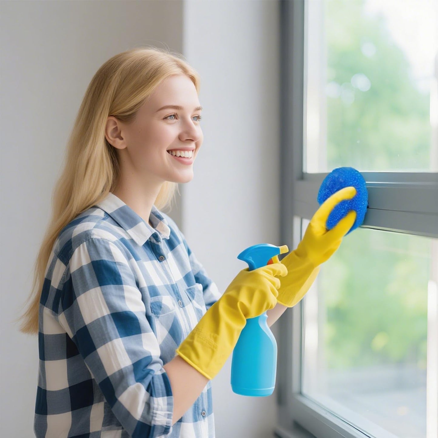 25 Pcs Plastic Dish Scrubbers, Reusable Non-Scratch Nylon Scouring Pads Bulk for Kitchen Cleaning - Multi-Color Poly Mesh Dishwashing Pads (Plastic Dish Scrubber)