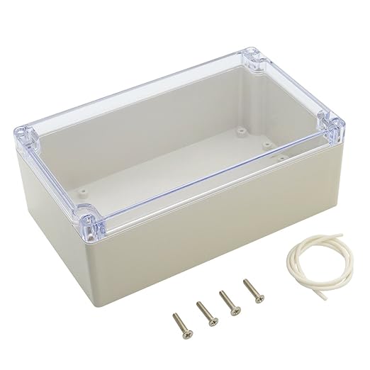 LeMotech ABS Plastic Junction Box Dustproof Waterproof IP65 Electrical by LeMotech