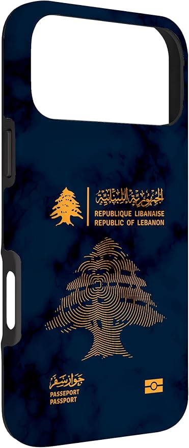 Lebanon, Lebanon Passport, Lebanon Flag, Lebanon map. Case - Image 3