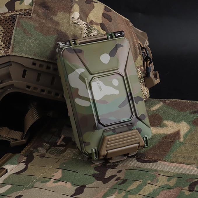 WoSporT Tactical Modular Battery Storage Organizer, MOLLE Military Hunting Vest - Image 7