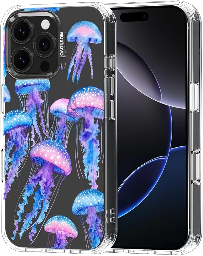 MOSNOVO for iPhone 16 Pro Max Case, Shockproof Military-Grade Protection 6.6ft by Mosnovo