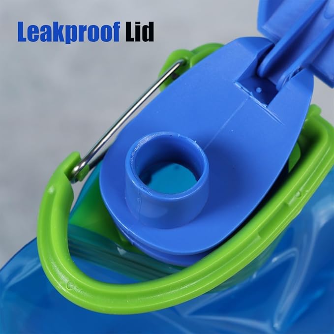 6 Pack Collapsible Water Bottles - Image 2