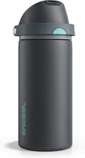 Insulated Water Bottle with Straw by ENCOOL