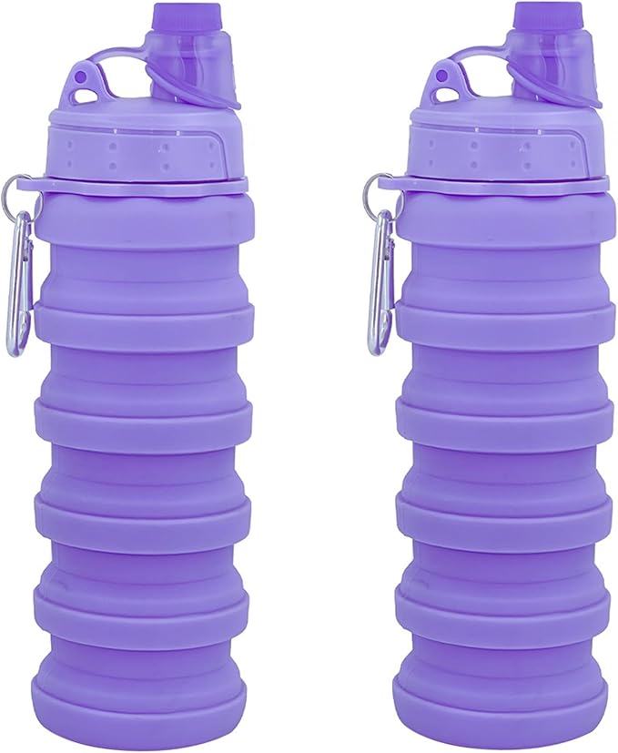 Collapsible Water Bottles Travel water bottle Sports Portable Sport Water by YCTMALL