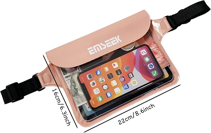 Waterproof Waist Pouch Dry Belt Bag Fanny Pack Keep Your Key Fob Wallet Kindle - Image 4