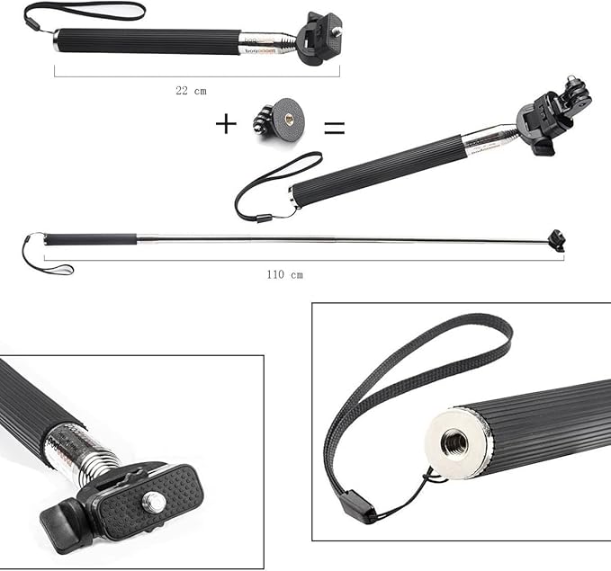 13-in-1 Accessories for Gopro, Action Camera Accessory Kit Compatible - Image 7