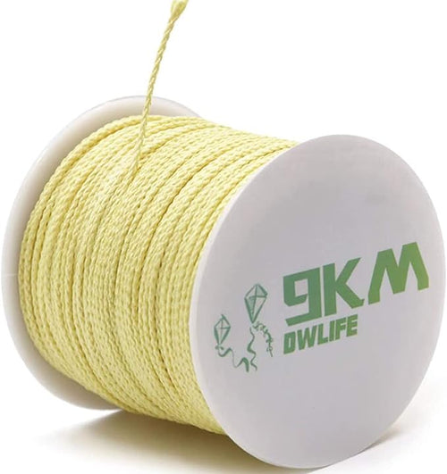 9KM DWLIFE Braided Kevlar Cord, 100lb~2000lb, High Tensile Strength, Flame by 9KMDWLIFE