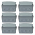Nineleaf Waterproof Electrical Box, 6PK Outdoor Junction Boxes, IP66 External by NineLeaf