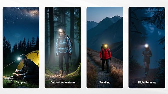 Nitecore NU25 MCT 400 Lumen Lightweight USB-C Rechargeble Outdoor Headlamp - Image 7
