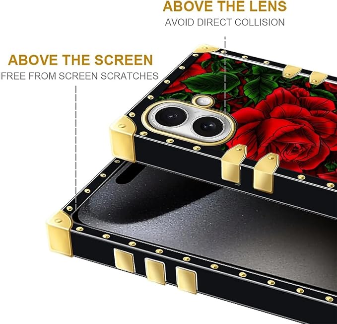 for iPhone 17 Case Luxury Golden Decoration - Image 7