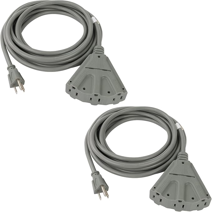 EP 2 Pack 6 Ft Outdoor Extension Cord by ENERGYPRO