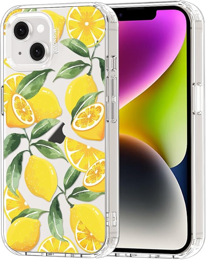 MOSNOVO for iPhone 13/14 Case | Military Grade 6.6ft Drop Tested | Clear by Mosnovo