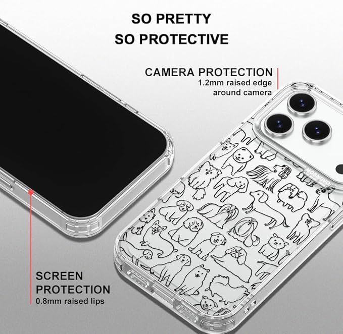 MOSNOVO for iPhone 17 Pro Case | Military Grade 6.6ft Drop Tested | Camera - Image 4