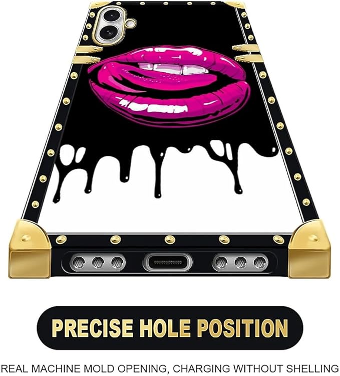 for iPhone 17 Case Luxury Golden Decoration - Image 5