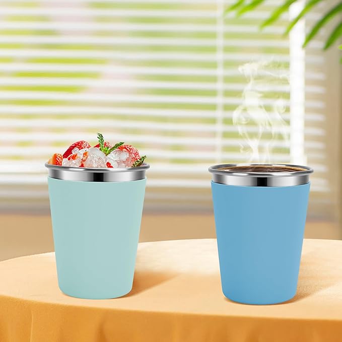 Kids Cups with Straws and Lids Leak Proof, 12oz Sippy Cups - Image 5