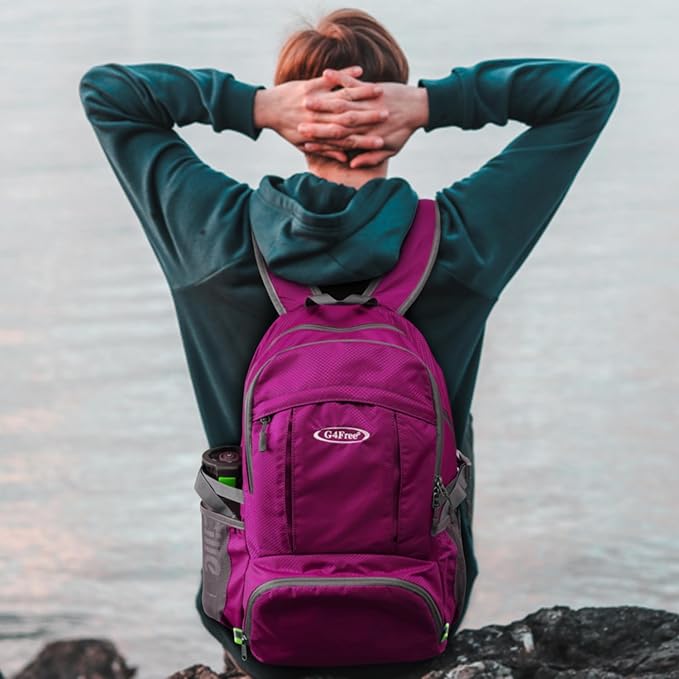 G4Free 40L Lightweight Packable Hiking Backpack, Waterproof Travel Daypack - Image 8