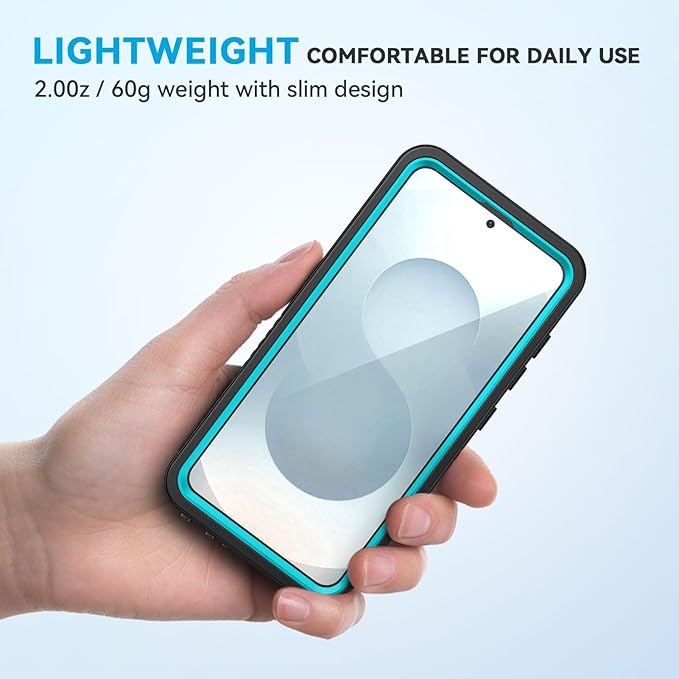 Lanhiem for Samsung Galaxy S25+ Plus Case, IP68 Waterproof Dustproof Case - Image 5