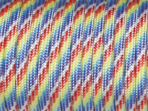 7 Strand Core 550lb Paracord Parachute Cord Lanyard Mil Spec Type III-100ft) by Unknown