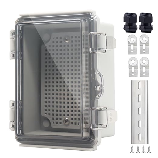 IP67 Waterproof Junction Box, ABS Plastic Electrical Enclosure by LuSumtly
