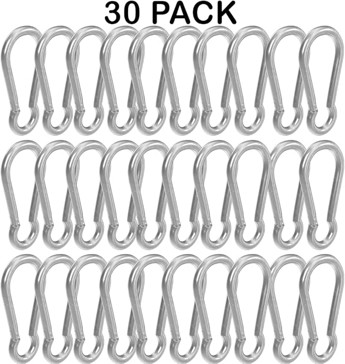 BoxerTool Heavy Duty Spring Snap Hooks 4Inch, 3/8" 20 Pack - Image 6