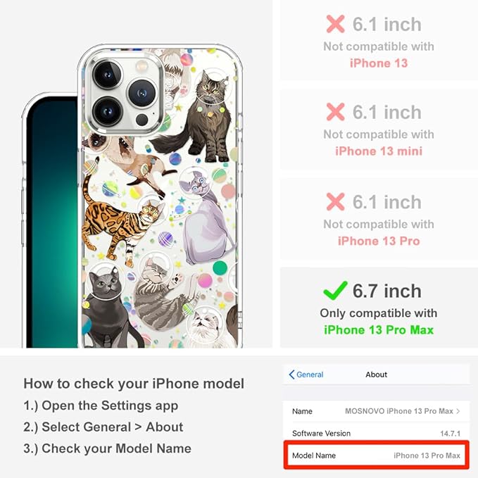 MOSNOVO Case for iPhone 13 Pro Max - Image 2