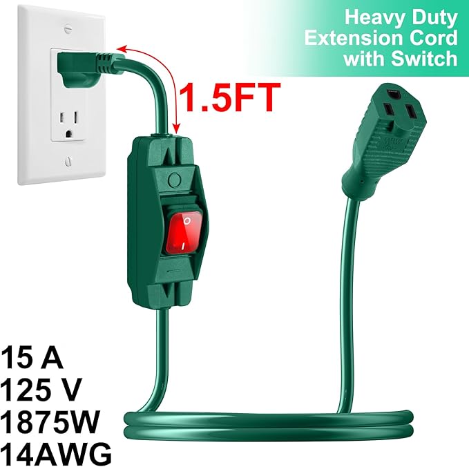 Outdoor Waterproof Extension Cord - Image 3