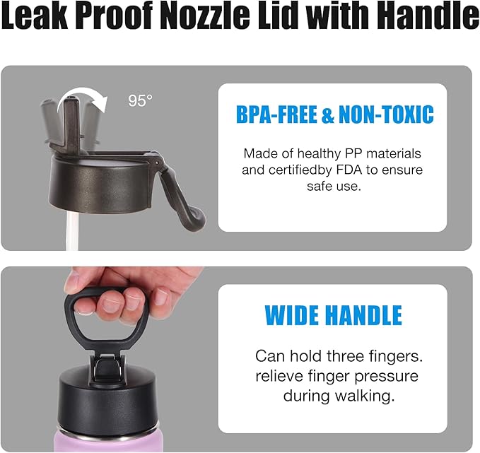 Volhoply 24oz Insulated Water Bottle - Image 7
