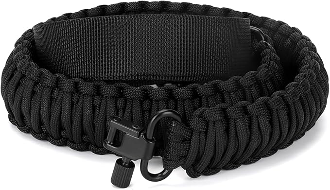 Double Braide 550LB Shotgun Sling 2 Point Paracord Rifle Sling, Non-Slip by FlipfitHoslimar