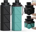 BEAUTAIL Collapsible Water Bottles, Silicone Foldable Water Bottle 610ml by BEAUTAIL