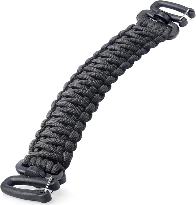 Tactical Paracord Handle，9-core Weaving Paracord Strap by PITOZER