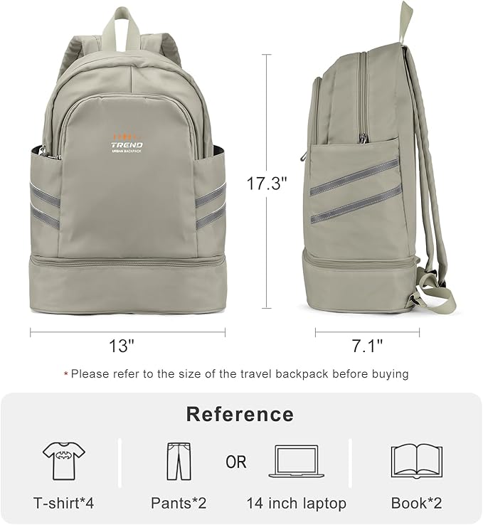coofay Gym Backpack For Women Waterproof Backpack - Image 2