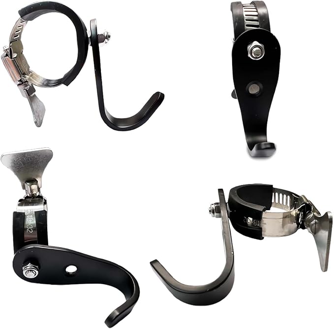 Adjustable Handlebar Hook Mount, Universal Pole Storage Hook - Image 5