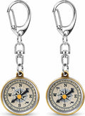 Pocket 2Pcs Outdoor Keychain Keychain by Alomejor