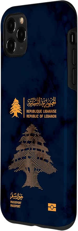 Lebanon, Lebanon Passport, Lebanon Flag, Lebanon map. Case - Image 2