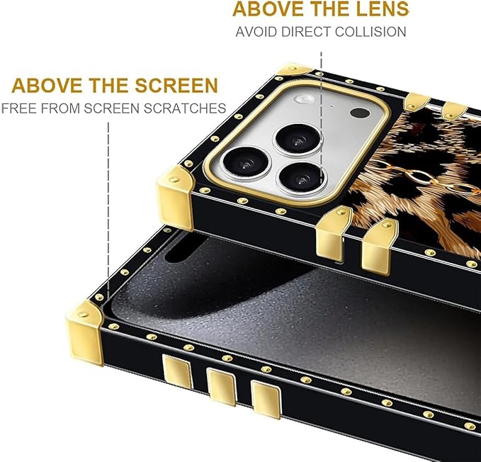 for iPhone 17 Pro Max Case Luxury Golden Decoration - Image 7