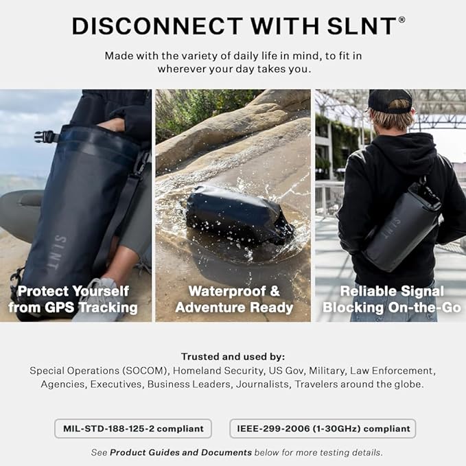 SLNT Waterproof Faraday Dry Bag - Image 5