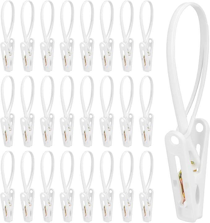 ElevateTech Multi-Purpose Laundry Hooks Clothes Pins Hanging Clips Towel Clips by Unknown
