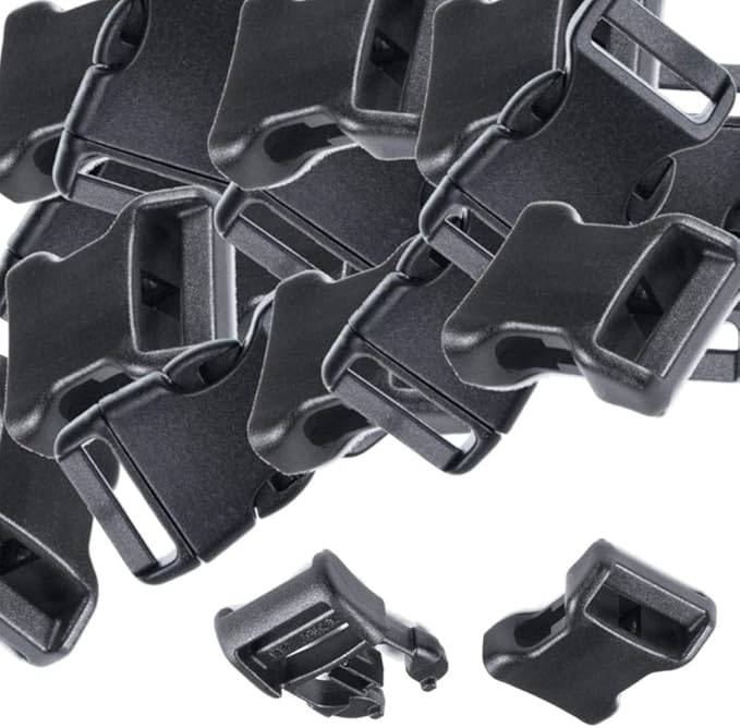 Black Plastic Side Release Buckles - Image 6
