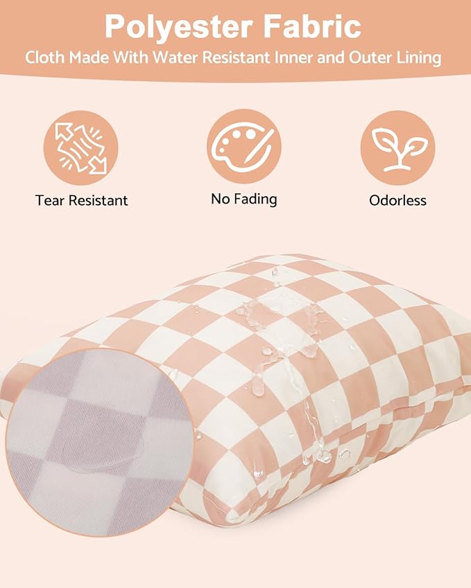 ALVABABY 3 pcs Cloth Diaper Wet Dry Bags Waterproof Reusable - Image 2