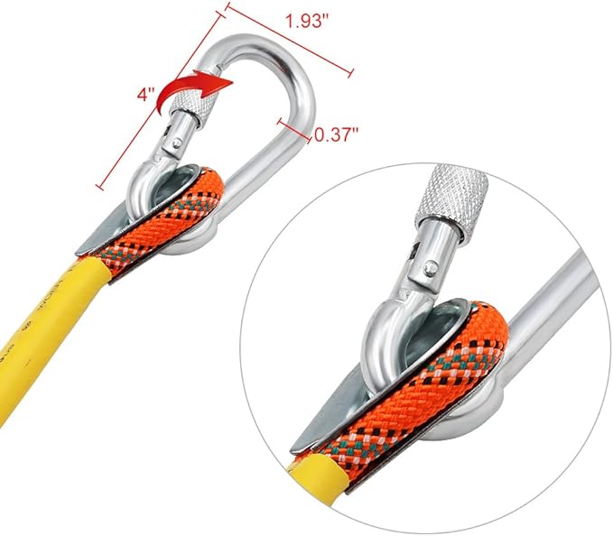 X XBEN Outdoor Climbing Rope 10M 20M 30M 50M 70M 152M 352M Static Rock Climbing - Image 3