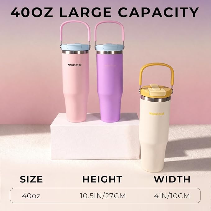 40 oz Insulated Stainless Steel Bottle - Image 3
