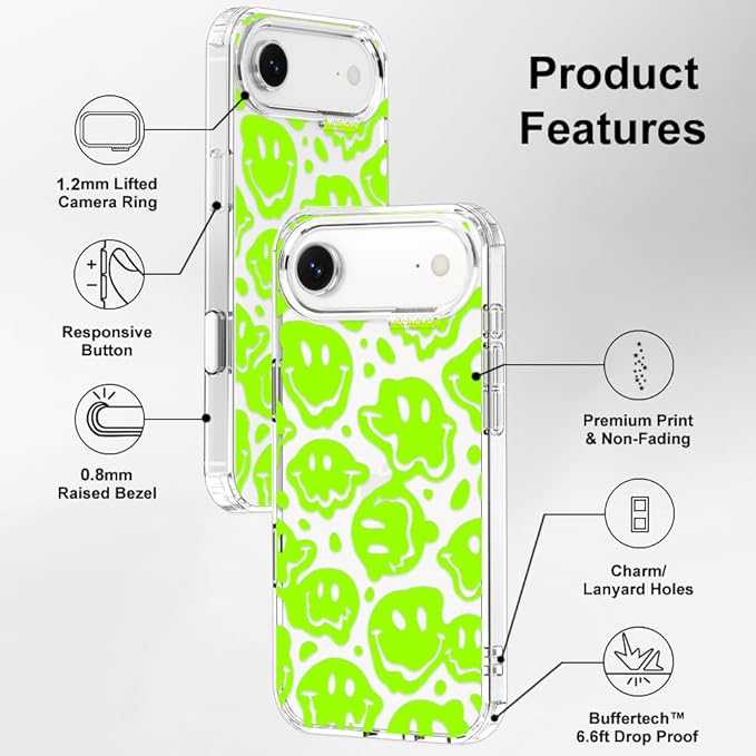 MOSNOVO for iPhone Air Case | Military Grade 6.6ft Drop Tested | Camera Control - Image 7