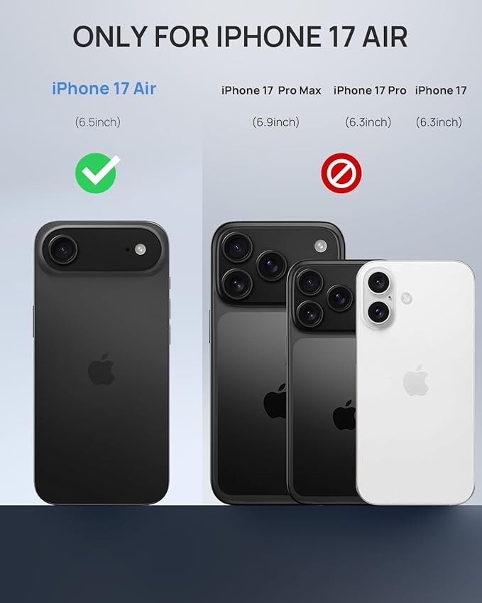 Lanhiem Magnetic for iPhone Air Phone Case, IP68 Waterproof Dustproof Phone - Image 4